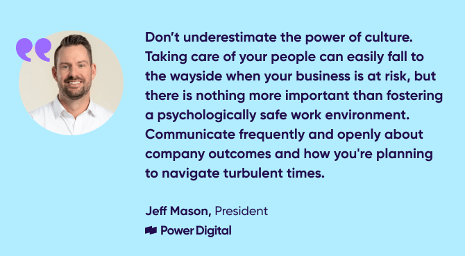 Cita de Jeff Mason, Presidente de Power Digital