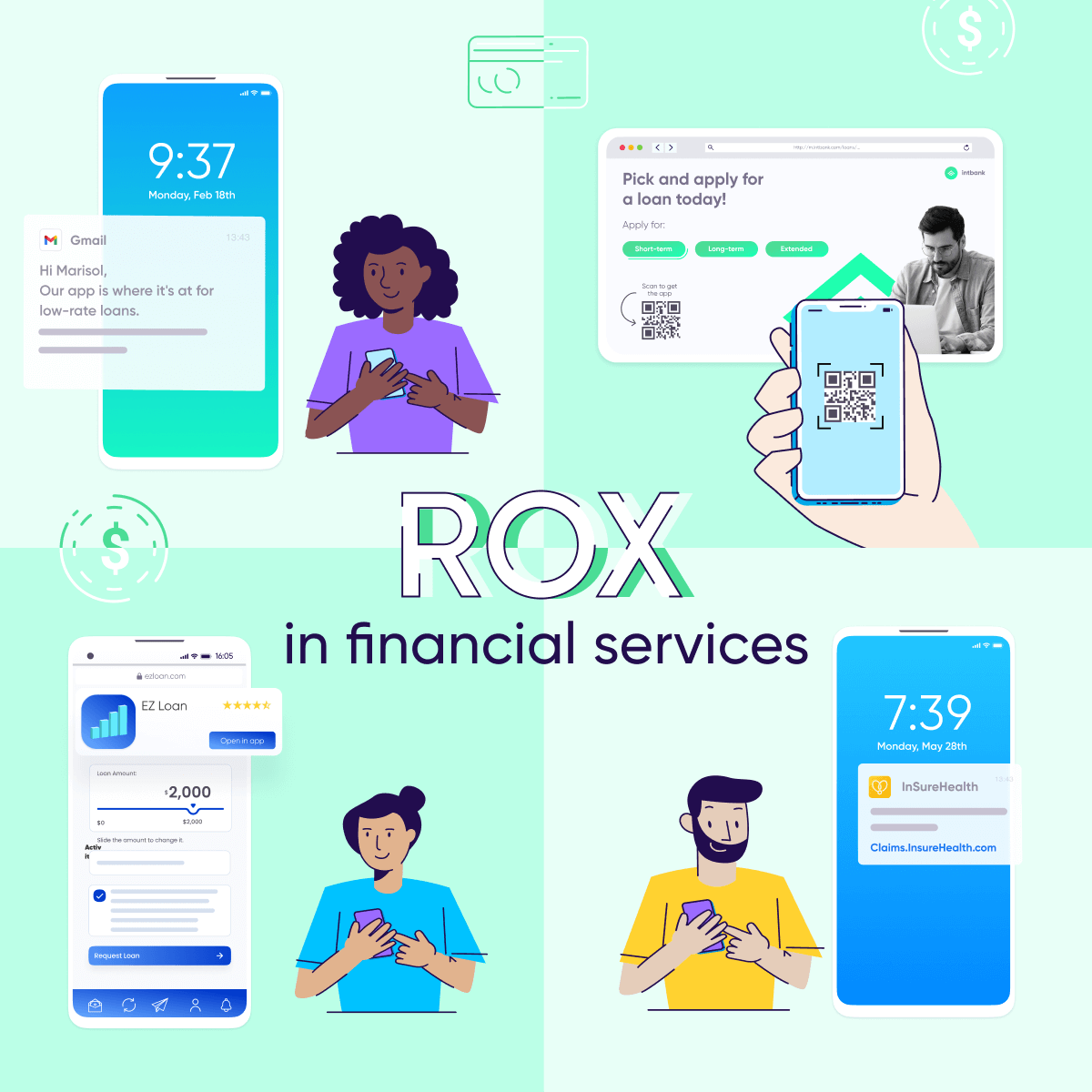 Return on experience in financial services square Return on experience in financial services square